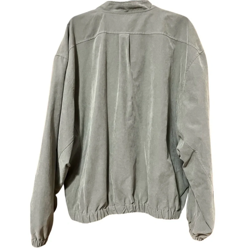Walter Hagen Grey Windbreaker/Rain Jacket Size XL